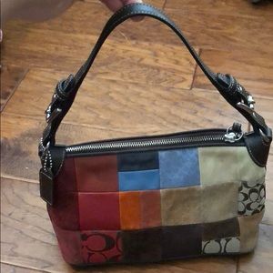 Coach patchwork purse